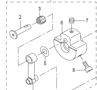 NEEDLE BAR CRANK PIN&BUSHING