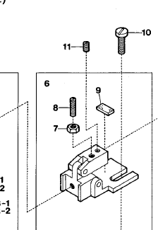 SCREW(9/64-40X 6. 6)