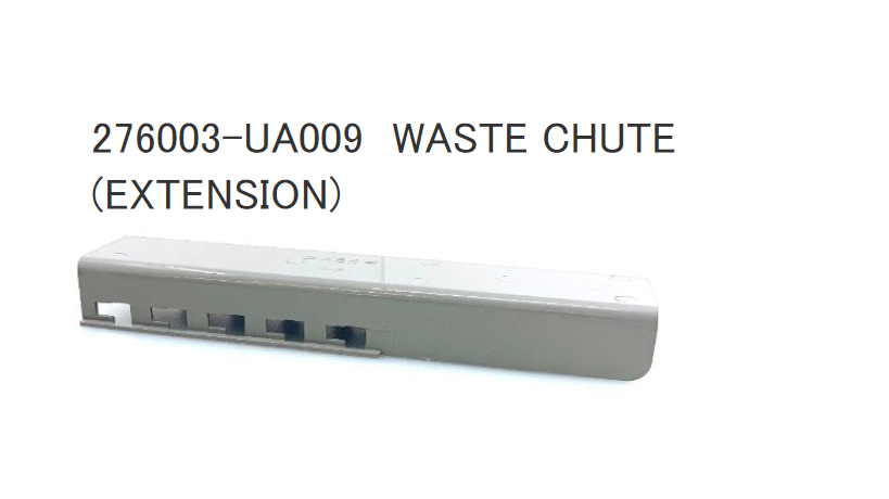 WASTE CHUTE SET (DUST DRAIN)