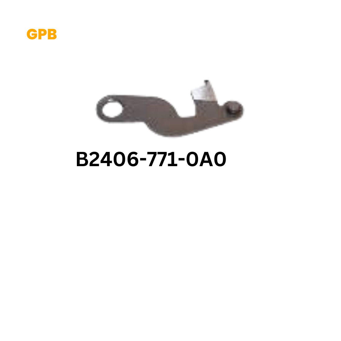 BOBBIN THREAD TRIMMER BLADE ASM.(MOVING KNIFE)