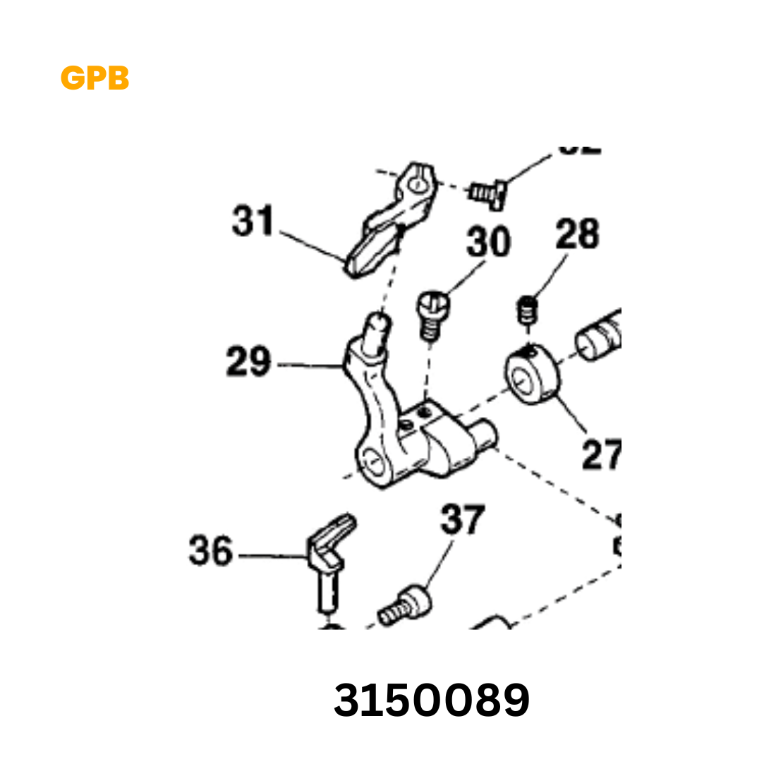 NEEDLE GUARD(REAR)HOLDER