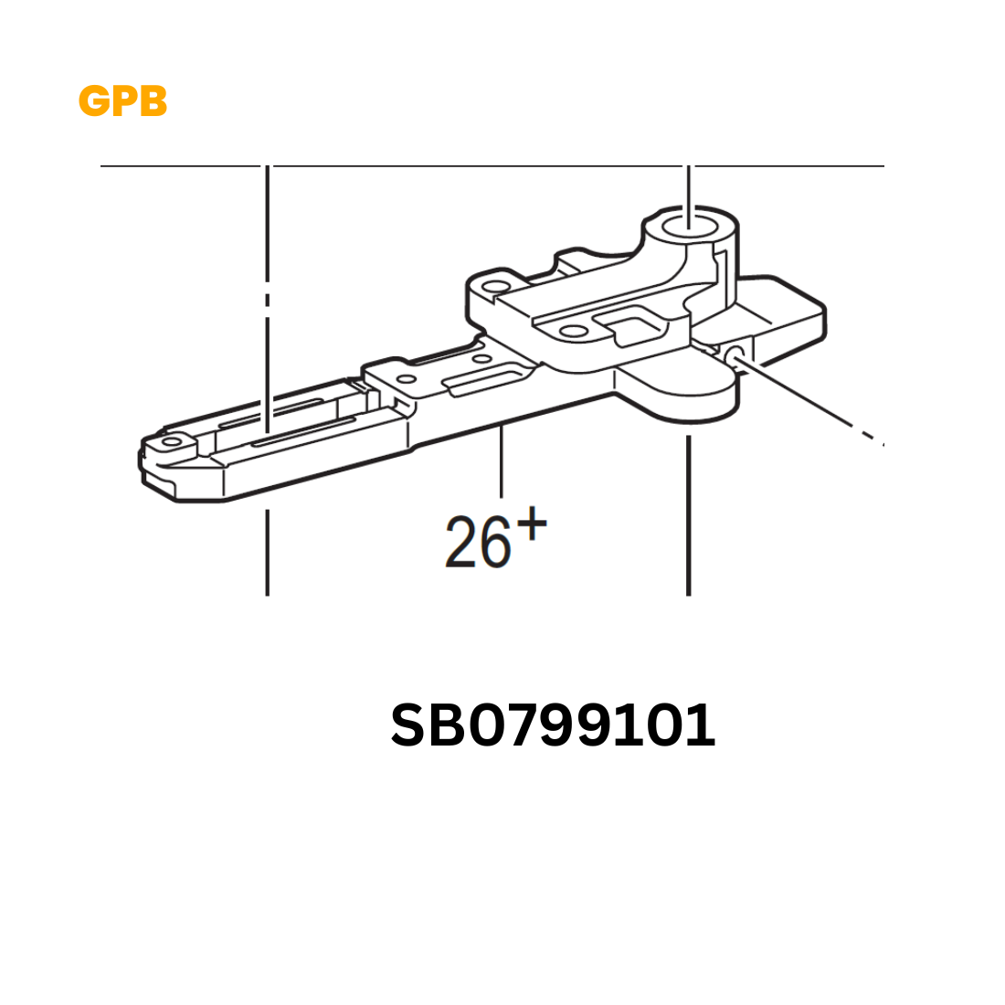 FEED BAR SUB ASSY. A