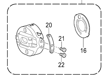 ADJUSTING SCREW(B.CASE)