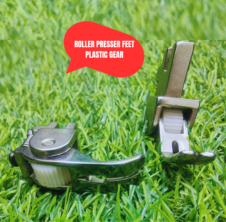 ROLLER PRESSER FEET (PLASTIC GEAR)