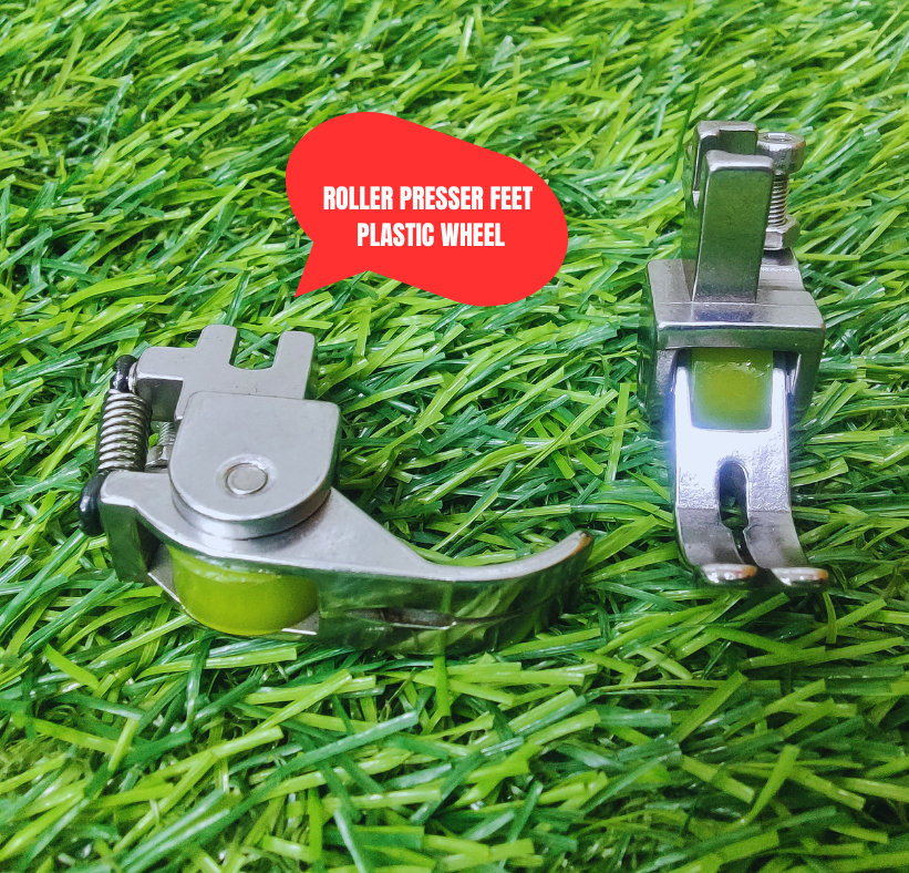 ROLLER PRESSER FEET (RUBBER WHEEL)