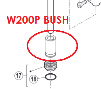 NEEDLE BAR BUSH SET(W200)