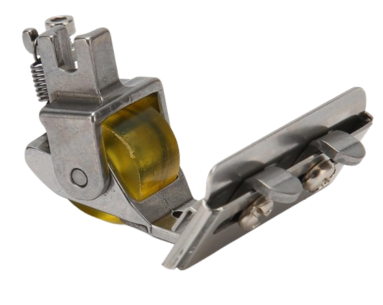 SEWING ROLLER PRESSER FOOT ANTI-RUST STEEL POINTED SEWING FOOT REPLACEMENT EFFICIENT FOR THIN MATERIALS FOR JACKETS