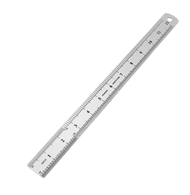 STEEL SCALE 12"