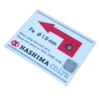 HASHIMA NEEDLE DETECTOR TEST CARD 1.0mm