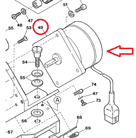 STEPPING MOTOR UNIT AZ8451/MA