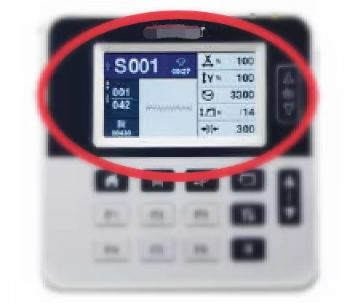 LCD DISPLAY TOUCH   [KE-430HX]