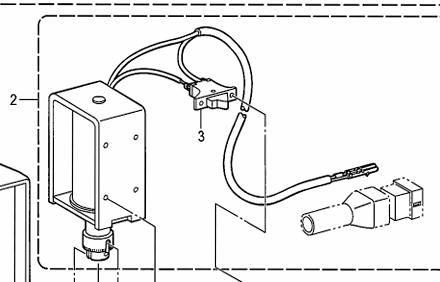 THREAD WIPER SOLENOID ASSY.