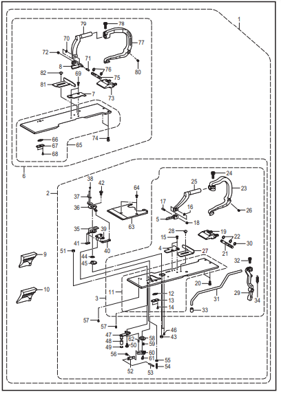 EXCHANGE PARTS SET L142