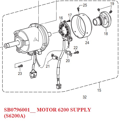 MOTOR 6200 SUPPLY